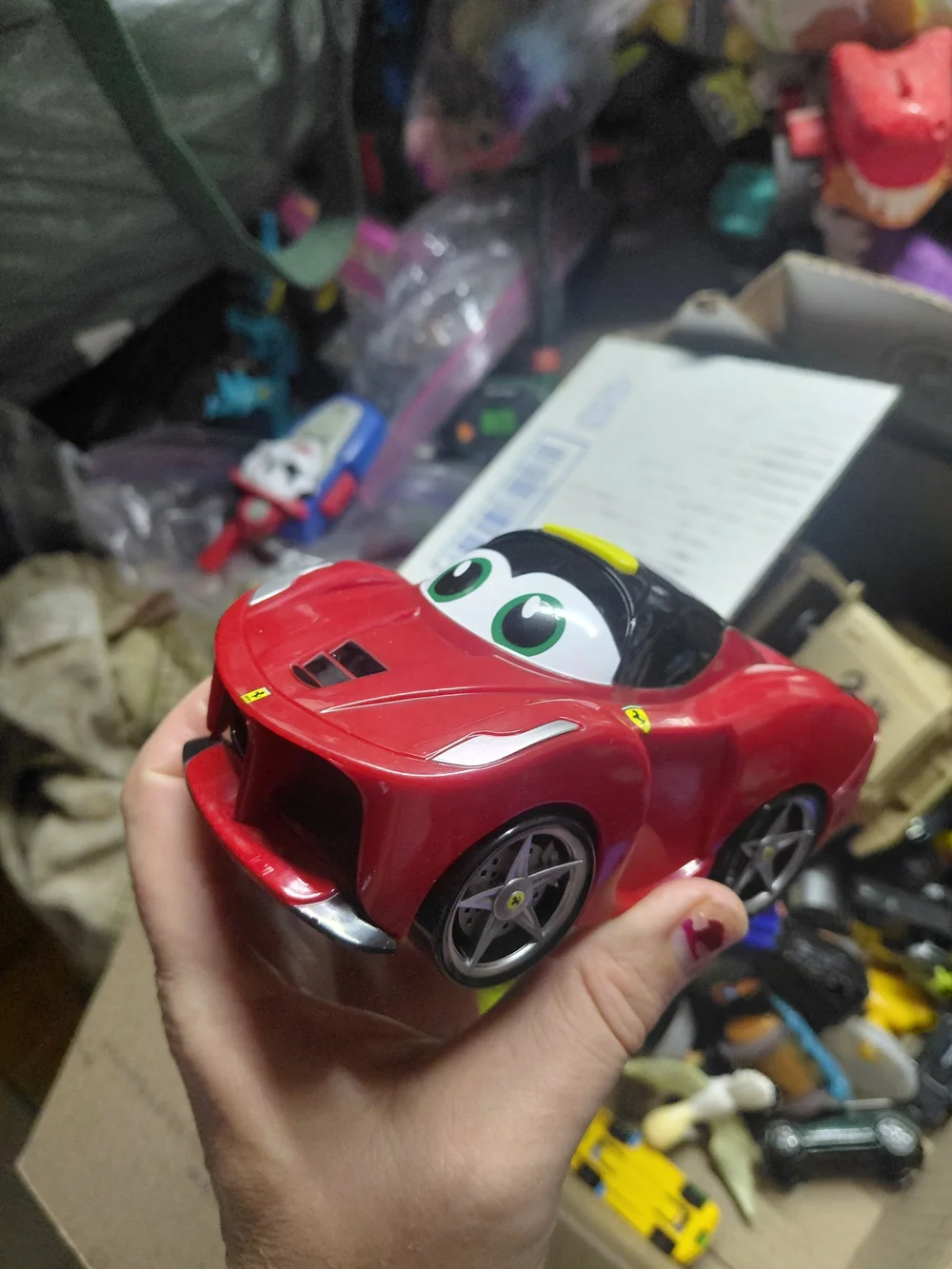BB Junior Ferrari Touch & Go LaFerrari toy car- works good - needs batteries